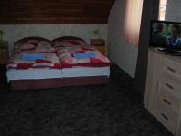 Posteľ alebo postele v izbe v ubytovaní Al Do Apartman