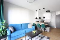 Kuchnia lub aneks kuchenny w obiekcie Apartament Gardenia Sea&Sun DZIWNÓW PRZY PLAŻY