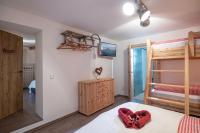 Posteľ alebo postele v izbe v ubytovaní Ferienwohnung Bergwelt