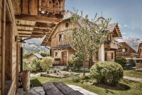 Ogród w obiekcie st martin chalets