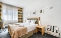 Posteľ alebo postele v izbe v ubytovaní 404 Rooms Wilanowska