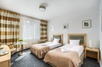 Posteľ alebo postele v izbe v ubytovaní 404 Rooms Wilanowska