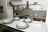 Kuchyň nebo kuchyňský kout v ubytování Apartament-Studio
