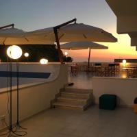 A balcony or terrace at Hotel Pelaghea