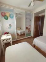 Postel nebo postele na pokoji v ubytování Apartamento en Torremolinos