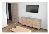 TV a/nebo společenská místnost v ubytování SGL apartments Lavickova