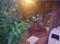 Zahrada ubytování Apartments Luksic