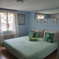 Postel nebo postele na pokoji v ubytování Buongustaio1 Zimmer mit ensuite T&B