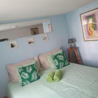 Postel nebo postele na pokoji v ubytování Buongustaio1 Zimmer mit ensuite T&B