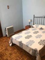 Posteľ alebo postele v izbe v ubytovaní Apartamentos Puerta del Sol