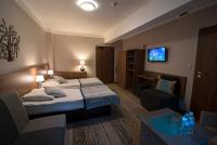 Posteľ alebo postele v izbe v ubytovaní Hotel EUROPA - Górnicza Strzecha