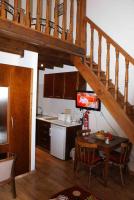 Kuchyň nebo kuchyňský kout v ubytování ATRATSA Mountain Suites