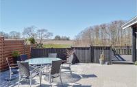 Balkón nebo terasa v ubytování Two-Bedroom Holiday Home In Kirke Hyllinge
