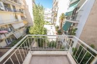 A balcony or terrace at Stylish Luxury Apartment near Acropolis at Neos Kosmos metro station