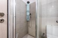 A bathroom at Stylish Luxury Apartment near Acropolis at Neos Kosmos metro station