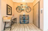 The floor plan of Stylish Luxury Apartment near Acropolis at Neos Kosmos metro station