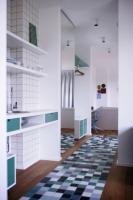 A kitchen or kitchenette at Mxp Rooms Guest House
