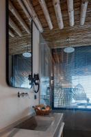 Kuchyň nebo kuchyňský kout v ubytování Harbour Suites Fethiye