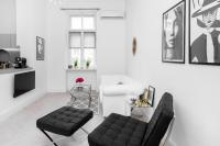 Część wypoczynkowa w obiekcie Apartments Warsaw City Center by Noclegi Renters