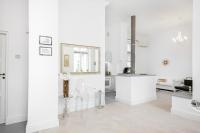 Kuchnia lub aneks kuchenny w obiekcie Apartments Warsaw City Center by Noclegi Renters