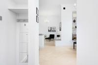 Kuchnia lub aneks kuchenny w obiekcie Apartments Warsaw City Center by Noclegi Renters