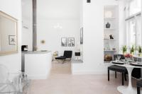 Część wypoczynkowa w obiekcie Apartments Warsaw City Center by Noclegi Renters
