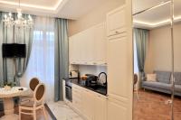 Kuchnia lub aneks kuchenny w obiekcie Tresor Barska Apartments