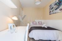 A bed or beds in a room at AYZ Villegas - Auto check-in property