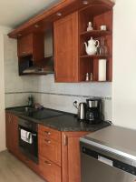 Kuchyň nebo kuchyňský kout v ubytování Apartment Chalet Kladska