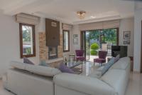 Posezení v ubytování Kallizoni villa