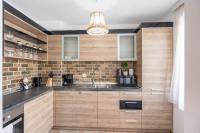 Kuchyň nebo kuchyňský kout v ubytování NC Apartment Ruse