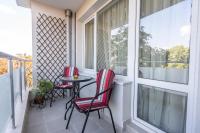 Balkón nebo terasa v ubytování NC Apartment Ruse