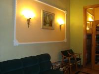 A seating area at Hostal Universal