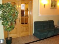A seating area at Hostal Universal