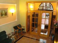 A seating area at Hostal Universal