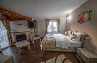 Postel nebo postele na pokoji v ubytování Ağva Carpediem Otel