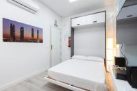 Postel nebo postele na pokoji v ubytování Plaza Mayor Apartment