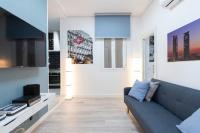 TV a/nebo společenská místnost v ubytování Plaza Mayor Apartment