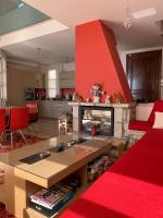 Posezení v ubytování Arachova Vip smart chalet-Villa Eva 1