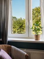 Vonkajšia záhrada v ubytovaní Green view apartment / Kochanowskiego