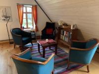 Posezení v ubytování Ferienwohnung Warderhof