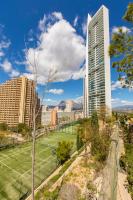 Nespecifikovaný výhled na destinaci Benidorm nebo výhled na město při pohledu z apartmánu