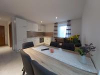 A kitchen or kitchenette at Laudach INN