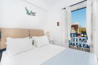 Posteľ alebo postele v izbe v ubytovaní Pyrgaki Hotel