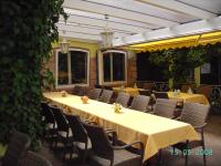 Hotel Die Postにあるレストランまたは飲食店