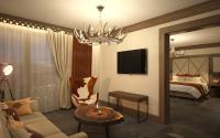 Posteľ alebo postele v izbe v ubytovaní KRYWAŃ RESIDENCE - stylowe apartamenty najwyższe opinie gości