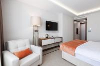 Postel nebo postele na pokoji v ubytování Sherry Suites Karaköy
