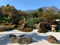 ゲストハウスの近くで見られる自然の景観