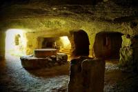 Plán poschodí v ubytovaní Antica Masseria Pescu