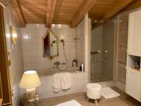 Kúpeľňa v ubytovaní Gästehaus Wimmer